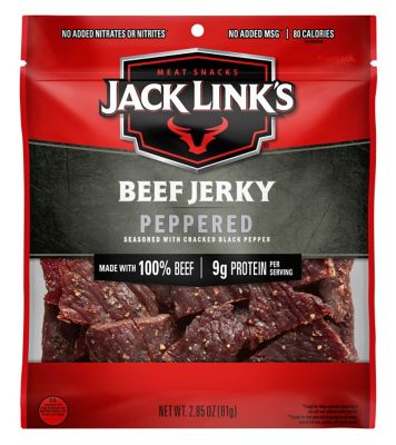 Jack Link's Peppered Beef Jerky, 2.85 oz.