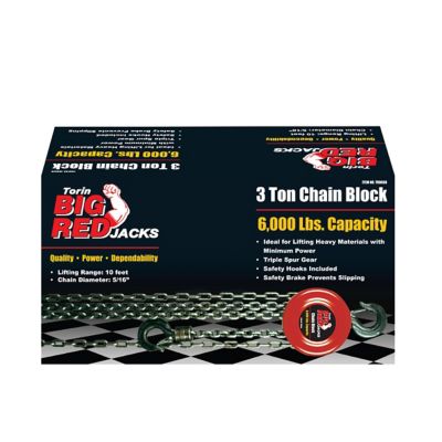 Image showing  Big Red 3 Ton Chain Block