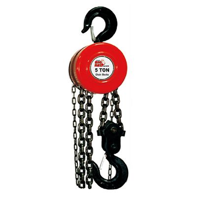 Image showing  Big Red 5 Ton Chain Block