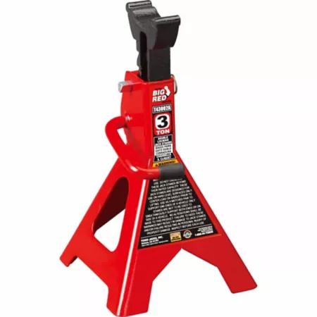 Torin Big Red Double Lock Jack 3 Ton Jack Stands