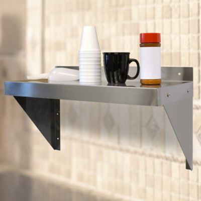 Image showing  Series 24 in. Stainless Steel Wall Shelf