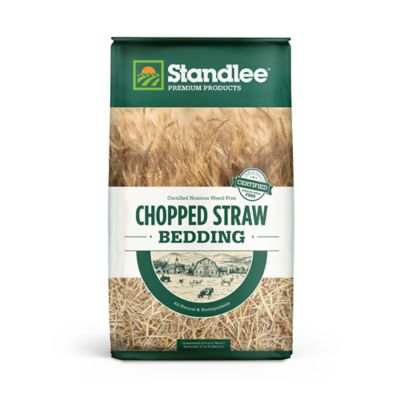 Standlee Premium Products Certified Weed Free Chopped Straw, 2 cu. ft.