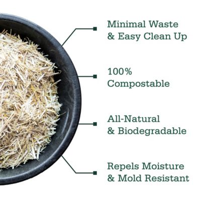 Image showing  Premium Products Certified Weed Free Chopped Straw, 2 cu. ft.