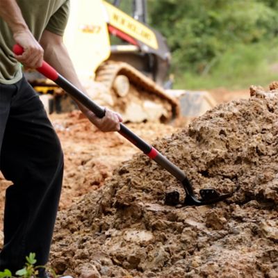 Image showing  49 in. Fiberglass Handle Super Socket Digging Shovel