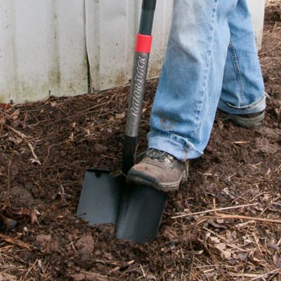 Image showing  49 in. Fiberglass Handle Super Socket Digging Shovel