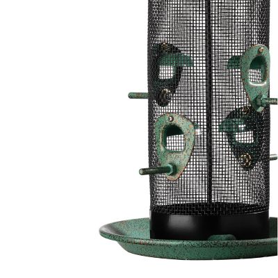 Image showing  2.79 lb. 4-Port Acorn Screen Bird Feeder