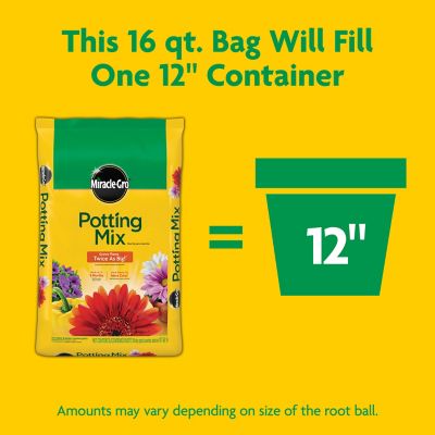 Miracle Gro Potting Mix 16 Qt At Tractor Supply Co