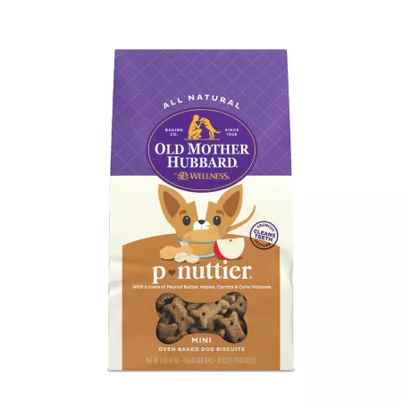 Old Mother Hubbard Classic Peanut Butter Flavor Baked Dog Biscuits 20 oz. Dog Biscuits & Cookies