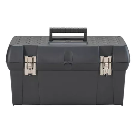 Stanley Metal Latch Tool Box with Tote Tray 19 in x 9.9 in x 9.9 in. Tool Boxes