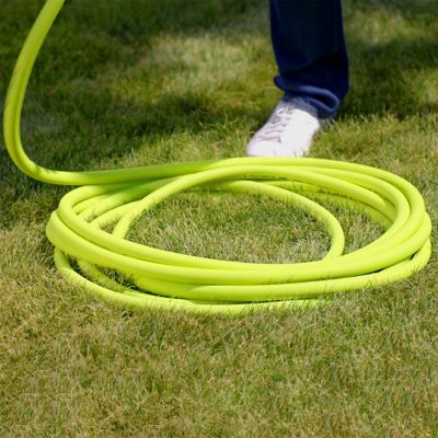 19mm x 100 Metres Yellow Garden Hose Pipe Reinforced Roll Coil Water Hosepipe 