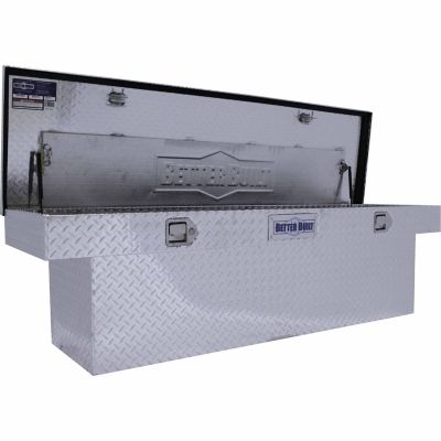Image showing  69 in. x 20 in. Brite Aluminum Deep Crossover Truck Tool Box