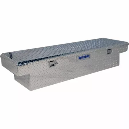 Better Built Brite 71" x 20" Aluminum Crossover Truck Tool Box Crossover Truck Tool Boxes