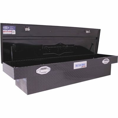 Image showing  69 in. x 20 in. Gloss Black Aluminum Crossover Truck Tool Box