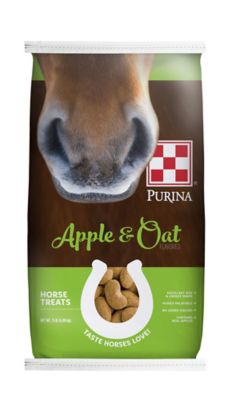 Purina Apple and Oat Flavor Horse Treats, 15 lb. Bag