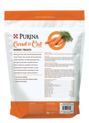 Image showing  Carrot and Oat Flavor Horse Treats, 2.5 lb.