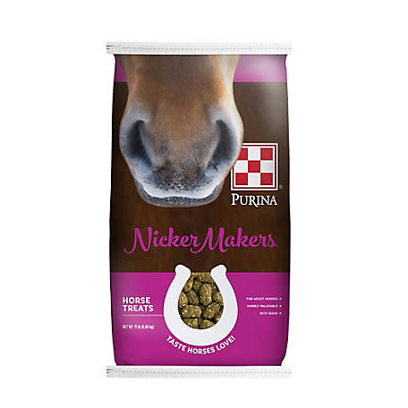 PURINA NICKER MAKERS Horse Treats with a Hint of Molasses 3.5lb. 