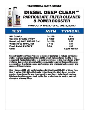 Image showing  1 pt. Diesel Deep Clean Fuel Cleaner