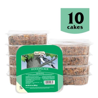 Image showing  High-Energy Woodpecker Suet Cake