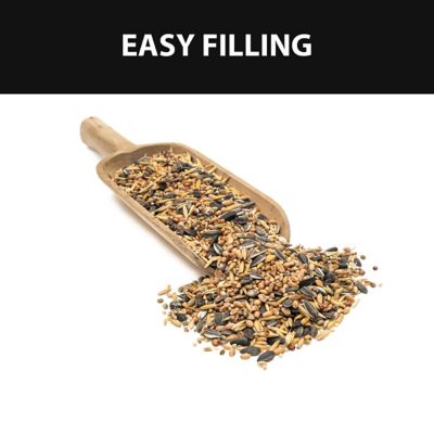 Image showing  4 lb. Chalet Deluxe Double Sided Hopper Bird Feeder