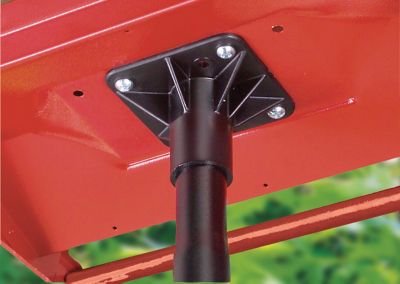 Image showing  15 lb. Seeds N' More Double-Sided Hopper Bird Feeder with Suet Holders