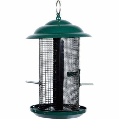 Woodlink Combination Nyjer/Mixed Seed Mesh Hanging Bird Feeder, 3 lb. Capacity