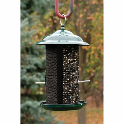 Image showing  3 lb. Combination Nyjer/Mixed Seed Mesh Hanging Bird Feeder