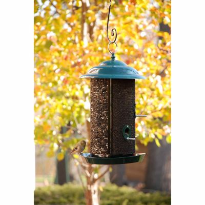 Image showing  7 lb. Combination Nyjer/Mixed Seed Mesh Bird Feeder, Large