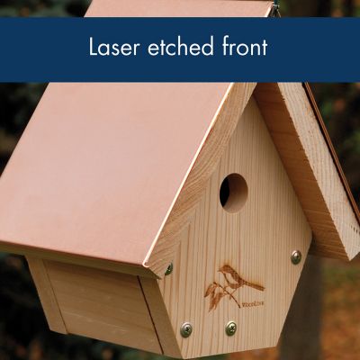 Image showing  Coppertop Hanging Wren Bird House, 8 in. x 9 in. x 7.75 in.