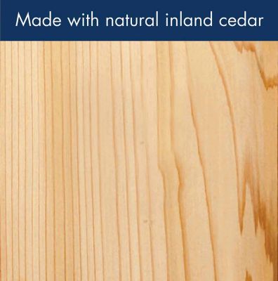 Image showing  Cedar Wood Woodpecker Bird House, 9.5 in. x 7 in. x 15 in.