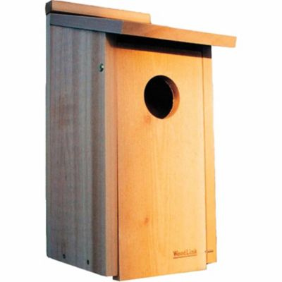 Woodlink Cedar Wood Flicker Bird House, 11 in. x 8.75 in. x 20 in.