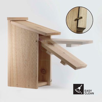 Image showing  Cedar Wood Flicker Bird House, 11 in. x 8.75 in. x 20 in.