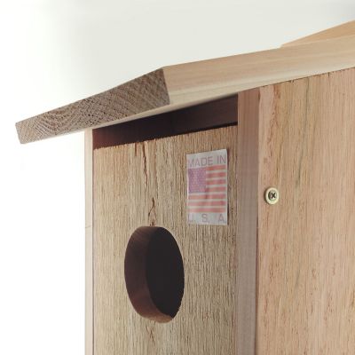 Image showing 5 th Woodlink Cedar Wood Duck House, 8.78 in. x 15.14 in. x 23 in.