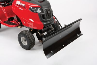Image showing 8 th Cub Cadet 46 in. Steel Snow Blade Attachment for Troy-Bilt, Bolens, Yard Machines, Huskee and MTD Riding Mowers (2001 and Up)