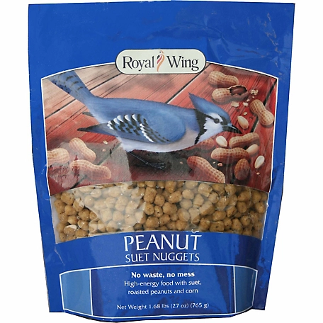 Royal Wing High-Energy Peanut Suet Nuggets, 27 oz.
