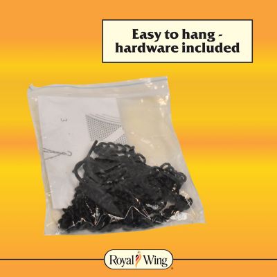 Image showing  4 lb. Cedar Hanging 2-in-1 Bird Bath and Feeder