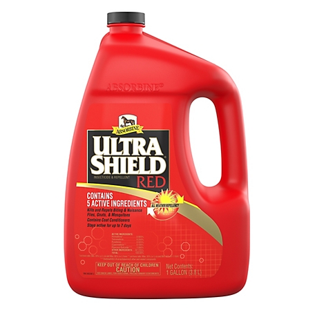 Absorbine UltraShield Red Insecticide and Repellent Spray, 1 gal.