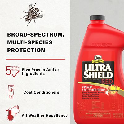 Image showing  UltraShield Red Insecticide and Repellent Spray, 1 gal.