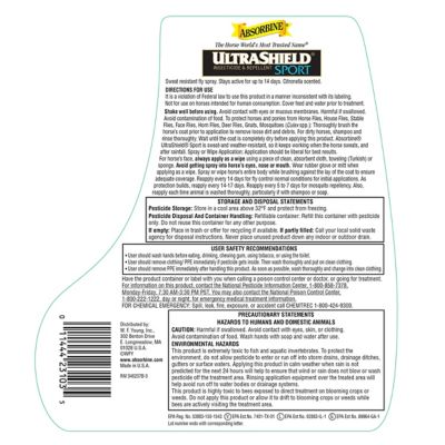 Image showing  UltraShield Sport Insecticide and Repellent, 1 gal.
