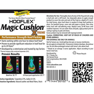 Image showing  Hooflex Magic Cushion Xtreme Hoof Packing, 4 lb.
