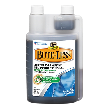 Absorbine Bute-Less Comfort and Recovery Supplement Solution, 32 oz.