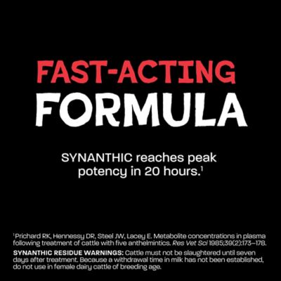 Image showing 5 th Boehringer Ingelheim Synanthic 22.5% Bovine Cattle Dewormer Suspension, 500 mL