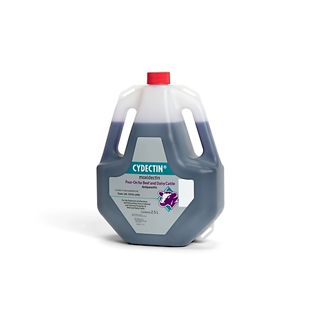 Cydectin Pour-On Cattle Dewormer, 2.5 L
