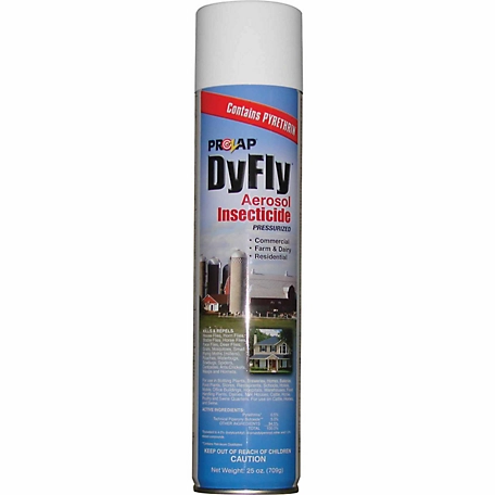 Prozap Dy-Fly Dairy 0.5% Pyrethrin Aerosol Insecticide, 25 oz.