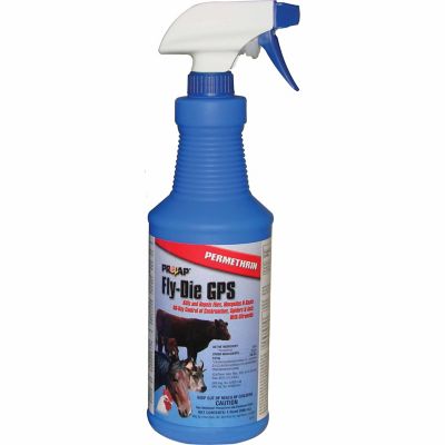 Prozap Fly-Die Permethrin Livestock Insecticide Spray, 1 qt., GPS