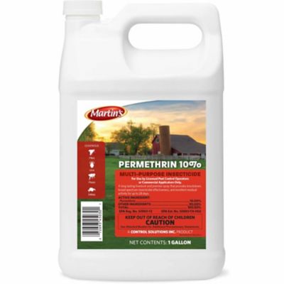 Martin's Control Solutions 10% Permethrin Livestock Insecticide, 1 gal.