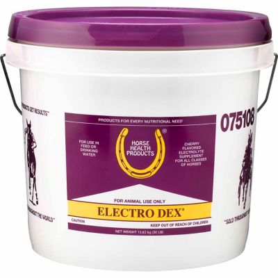 Horse Health Electro Dex Electrolyte Horse Supplement, 30 lb.