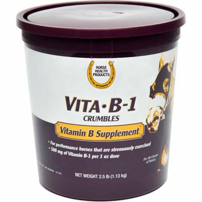 Horse Health Vitamin B1 Crumble Horse Supplement, 2-1/2 lb.