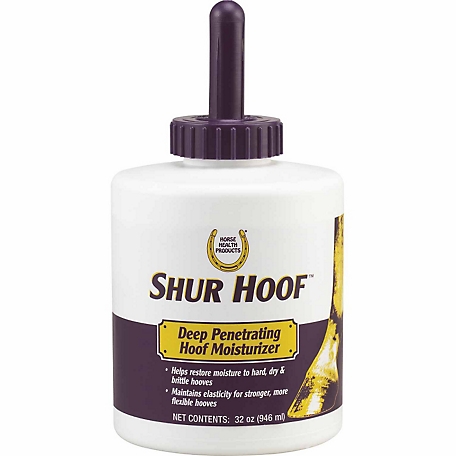 Horse Health Shur Hoof Moisturizer with Brush, 32 oz.