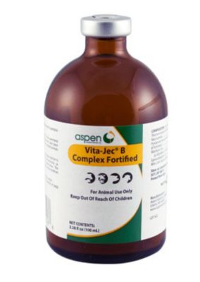 Image showing  Vita-Jec B Complex Fortified Livestock Vitamin Injection, 100 mL