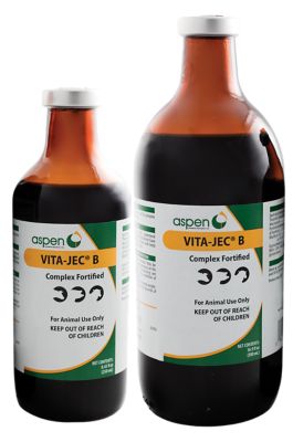 Image showing  Vita-Jec B Complex Fortified Livestock Vitamin Injection, 500 mL